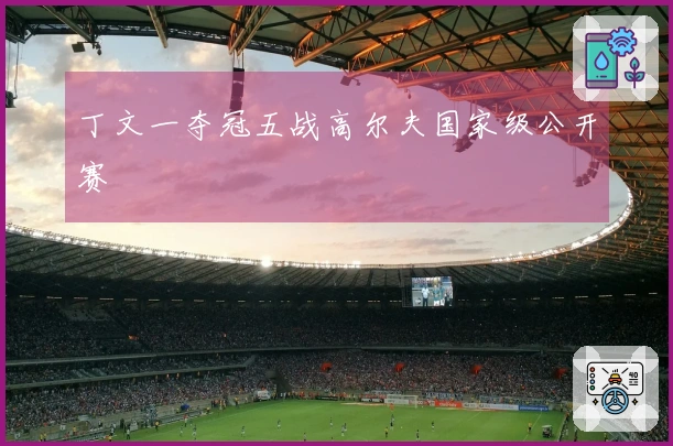 丁文一夺冠五战高尔夫国家级公开赛
